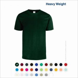PLAYERA PESO COMPLETO CUELLO REDONDO MANGA CORTA PARA CABALLERO COLORES CH-EG